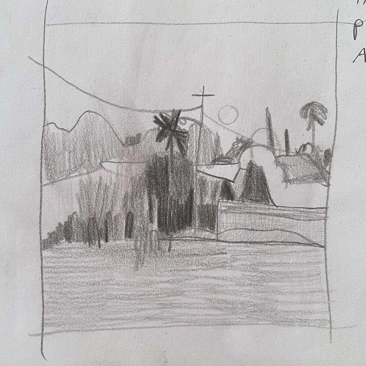 Sketchbook: value study - Tracy Algar