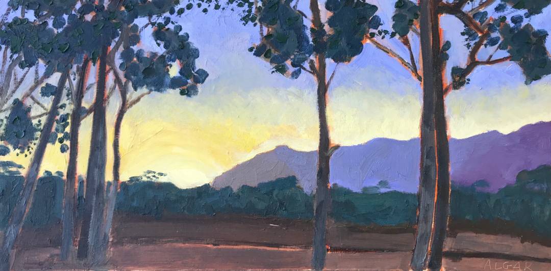 Kleinriviersberg Sunset, Stanford