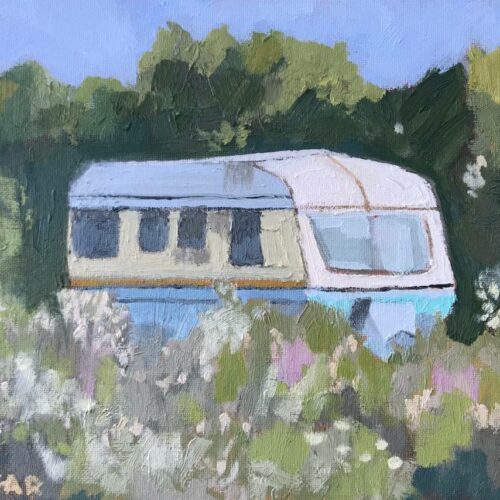 The Caravan at Foxglove Farm, Baardskeerdersbos, by Tracy Algar